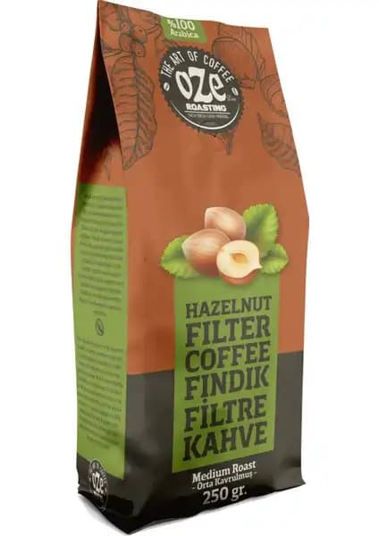 Oze Fındık Aromalı Filtre Kahve: Doğal ve Dengeli Tat ile Kaliteli Kahve Deneyimi