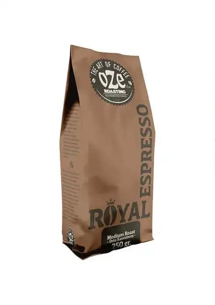 Oze Royal Espresso Kahve 250G: Yoğun Aromalı ve Dengeli Kahve Harmanı