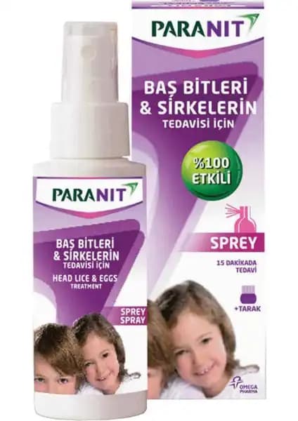 Paranit Baş Biti ve Sirke Spreyi 100ml: Saç ve Kafa Derisi Sağlığı İçin Güvenilir Çözüm