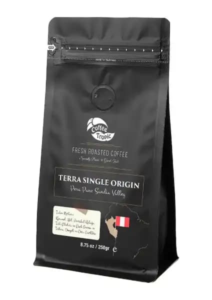 Peru'nun Sandia Vadisi'nden Yüksek Kaliteli Tek Kökenli Kahvesi Coffeetropic Terra