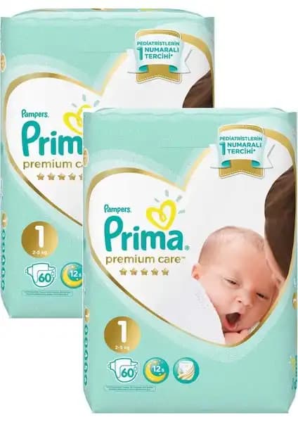 Prima Bebek Bezi Premium Care 1 Beden Yenidoğan: Güvenli ve Konforlu Bebek Bezi Seçeneği