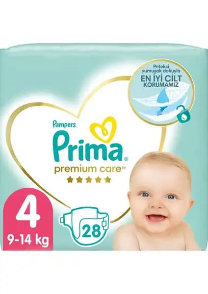 Prima Bebek Bezi Premium Care 4 Beden: Güvenli ve Konforlu Bebek Bakımı İçin Ideal Tercih