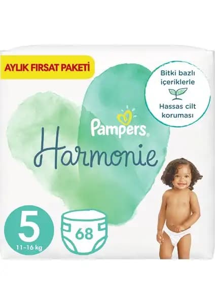 Prima Harmonie Bez 68'li Aylık Bebek Bakımında Güven ve Konfor Sağlayan Doğal Malzemelerle Ürün