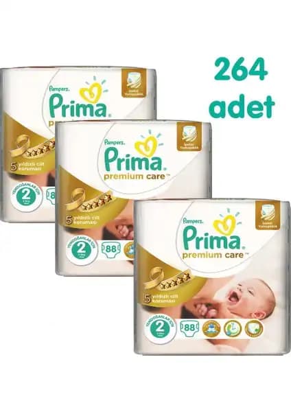 Prima Premium Care No:2 Bebek Bezi: Yüksek Emicilik ve Güvenilirlik Özellikleri