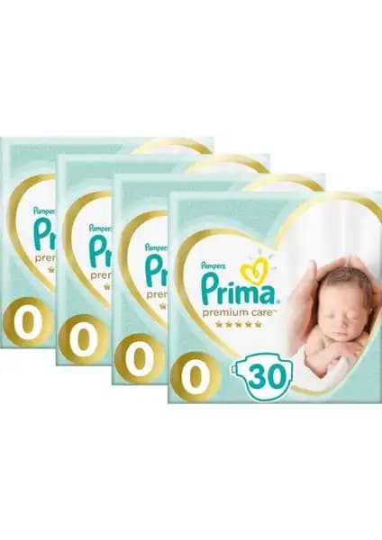 Prima Premium Care Prematüre Bebek Bezi 0-3 kg için güvenilir ve konforlu seçenek
