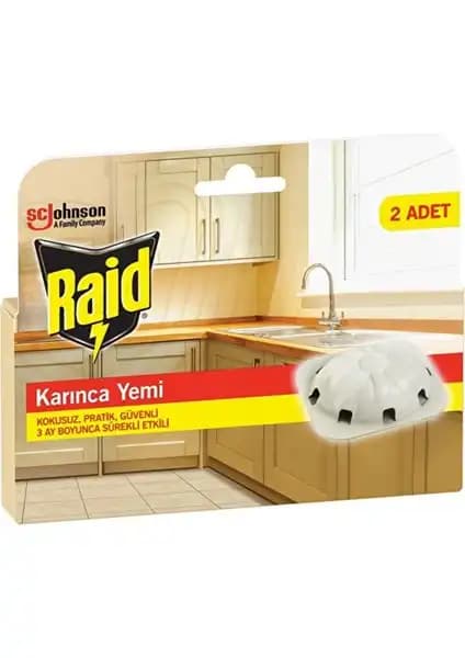 Raid Karınca Yemi ve Sinek Kovucu Sprey ile Ev ve İş Yerlerinde Etkili Haşere Koruması