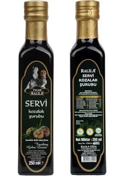 Ralila Servi Kozalak Şurubu 004 Doğal ve Organik Solunum Yolu Destekleyici Şifa Kaynağı