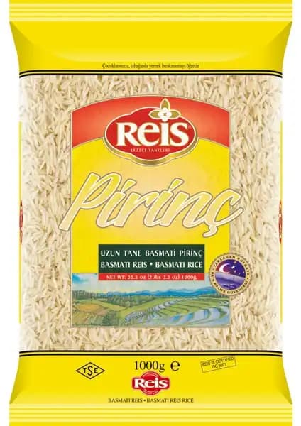 Reis Basmati Pirinç: Aroması ve Uzama Özelliğiyle Kaliteli Türk Pirinci