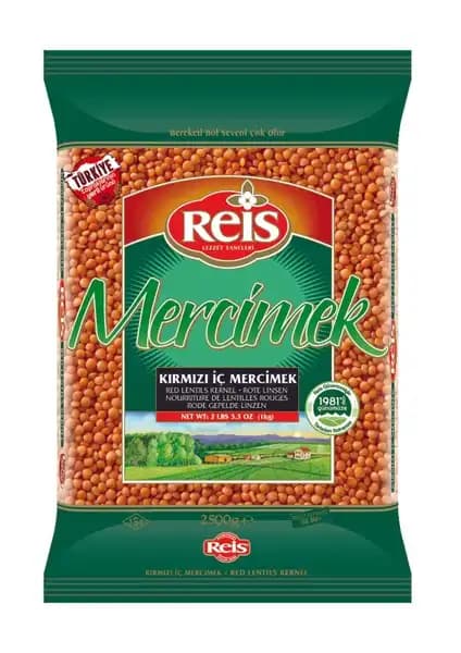Reis Kırmızı Mercimek 2,5 Kg: Sağlıklı ve Lezzetli Türk Bakliyat Seçeneği