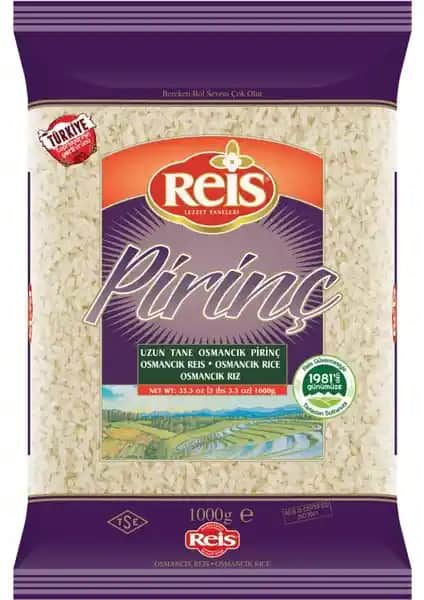 Reis Osmancık Pirinç 1kg: Kaliteli ve Lezzetli Pirinç Seçeneği