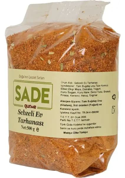 Sade Organik Sebzeli Ev Tarhanası: Sağlıklı ve Doğal Beslenme İçin Uygun Alternatif