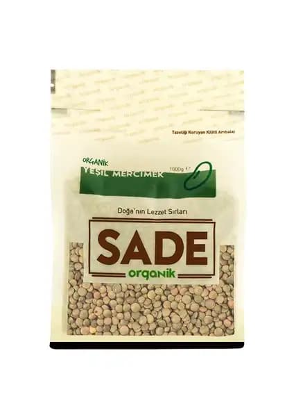 Sade Organik Yeşil Mercimek: Sağlıklı ve Güvenilir Bir Beslenme Seçeneği