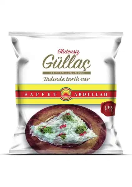 Saffet Abdullah Glutensiz Mini Güllaç 100 gr Sağlıklı ve Geleneksel Türk Tatlısı