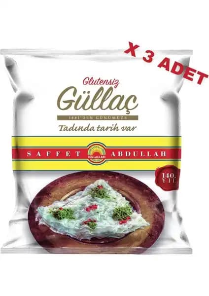 Saffet Abdullah Glutensiz Mini Güllaç: Sağlıklı ve Pratik Türk Tatlısı Alternatifi