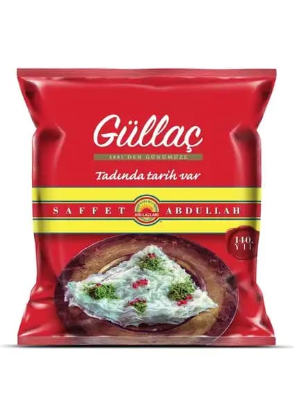 Saffet Abdullah Mini Güllaç 100 gr 8'li Paket Geleneksel Türk Tatlısının Modern Sunumu