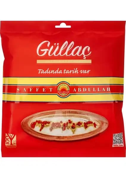 Saffet Abdullah Mini Güllaç Ambalajı: Pratik ve Lezzetli Geleneksel Tatlı Seçeneği
