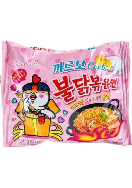 Samyang Buldak Carbo Ramen: Baharat ve Krema Aromasıyla Lezzetli ve Pratik Bir Asya Yemeği