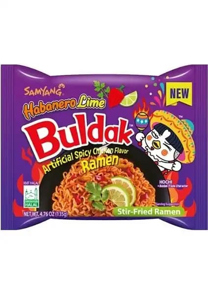 Samyang Buldak Habanero Lime Baharatlı Tavuk Noodles Ürün Tanıtımı ve Özellikleri