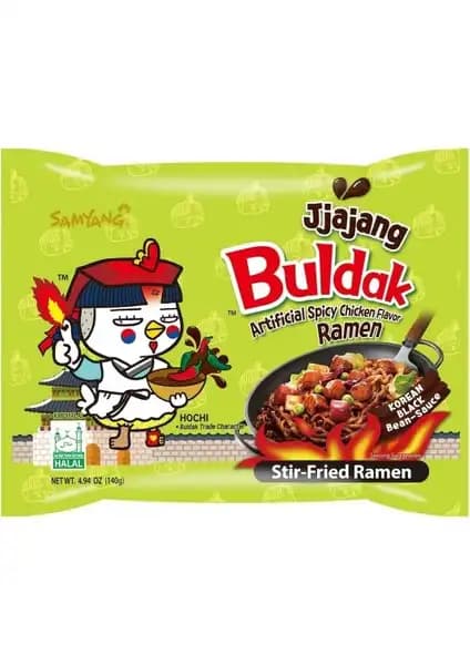 Samyang Buldak Jjajangmyeon Ramen: Pratik ve Lezzetli Kore Mutfağı Ramen Seçeneği