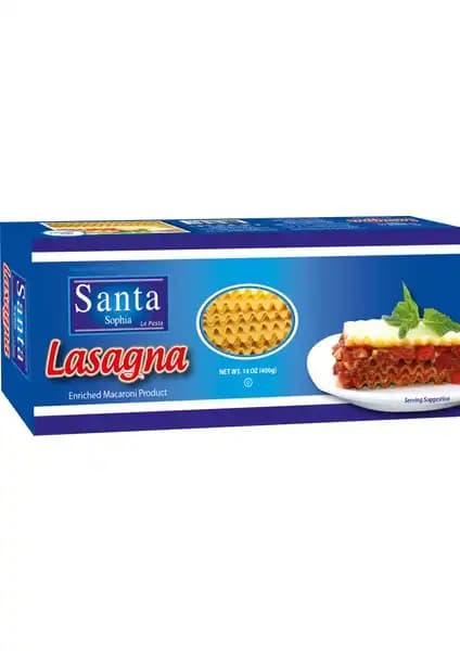 Santa Sophia Lazanya 400 gr: Kolay Hazırlanan Lezzetli ve Hafif Lazanya Ürünü