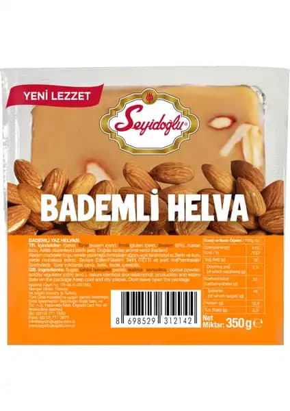 Seyidoğlu Bademli Yaz Helvası 350g Geleneksel ve Sağlıklı Tatlı Seçeneği