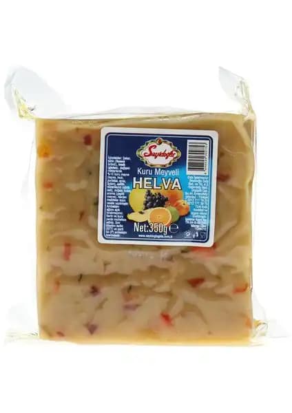 Seyidoğlu Meyveli Helva 350g: Doğal Aromalar ve Hafif Tatlılıkla Sunulan Lezzet