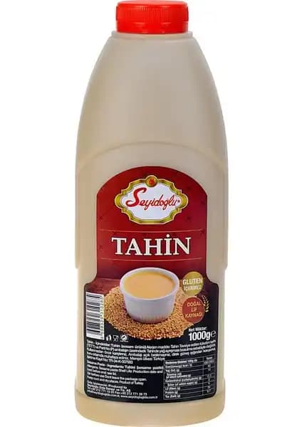 Seyidoğlu Tahin Bidon 1000 gr Doğal ve Kaliteli Susam Tahini Sağlıklı Kahvaltı İçin