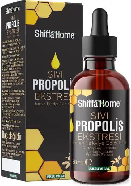 Shiffa Home Sıvı Propolis Ekstresi: Doğal Güç ve Bağışıklık Destekleyici Sağlık Ürünü