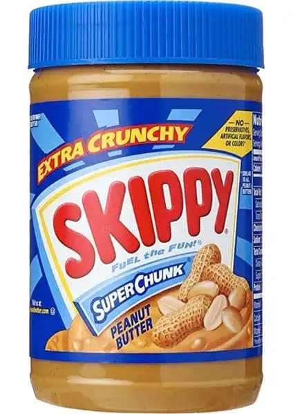 Skippy Parçacıklı Yer Fıstığı Ezmesi 454g Doğal ve Lezzetli Fıstık Ezmesi Seçeneği
