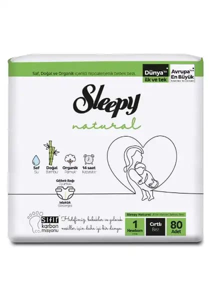 Sleepy Bebek Bezi İkili Jumbo Yenidoğan Modeli: Yüksek Emicilik ve Güvenlik Özellikleri