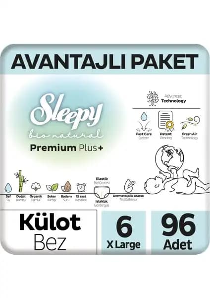 Sleepy Bio Natural Plus Külot Bez: Doğal ve Güvenilir Bebek Bezi Seçenekleri