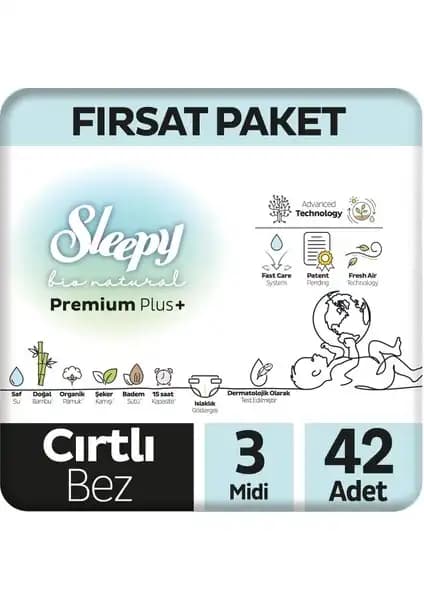 Sleepy Bio Natural Premium Plus Bebek Bezi 3 Numara Detaylı İnceleme ve Değerlendirme