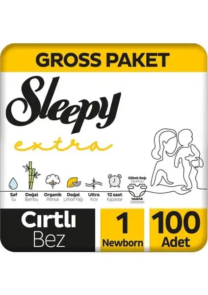 Sleepy Extra Günlük Aktivite Bebek Bezi: Güvenilir ve Konforlu Kullanım İçin Uygun Seçenekler