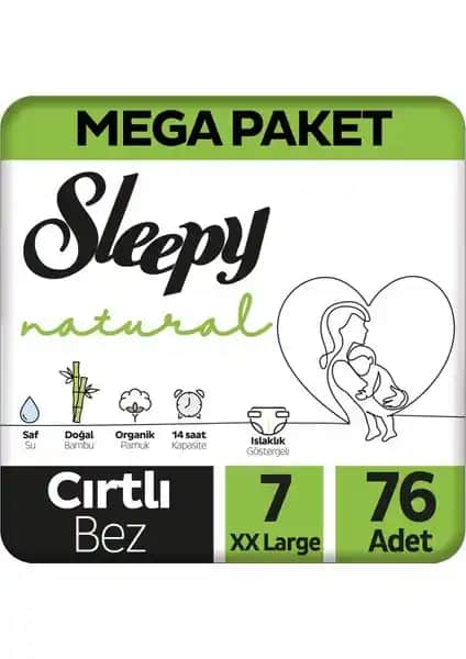 Sleepy Natural Bebek Bezi: Doğal İçeriklerle Güvenli ve Konforlu Kullanım