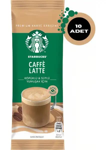 Starbucks Caffè Latte Granül Kahve: Evde Pratik ve Lezzetli Kahve Deneyimi