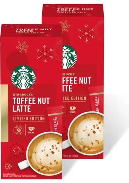 Starbucks Toffee Nut Latte Kahve Karışımı: Zengin Aromasıyla Evde Lüks Kahve Deneyimi
