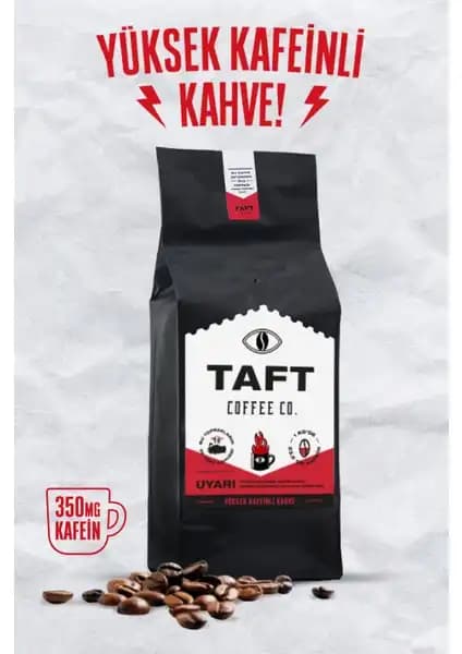 Taft Yüksek Kafeinli Filtre Kahve 500GR Enerji ve Lezzetin Buluşması