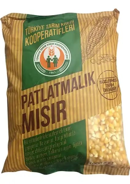 Tarım Kredi Patlatmalık Mısır 1 kg: Evde Sağlıklı ve Lezzetli Atıştırmalık Seçeneği