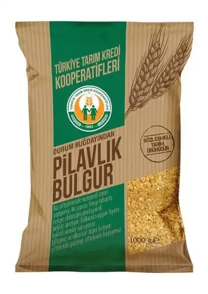 Tarım Kredi Pilavlık Bulgur 1 kg: Doğal ve Lezzetli Bir Seçenek