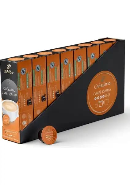 Tchibo Cafissimo Caffè Crema Rich Aroma: Yoğun ve Kremalı Aromaya Sahip Kapsül Kahve