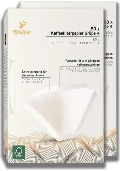 Tchibo Filtre Kahve Kağıdı 4 Numara: Kaliteli ve Aromalı Kahve Deneyimi İçin Uygun