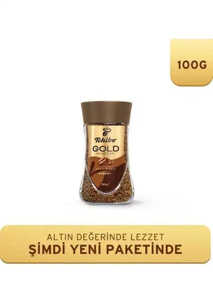 Tchibo Gold Selection Çözünebilir Kahve: Aromatik ve Yüksek Kaliteli Kahve Deneyimi
