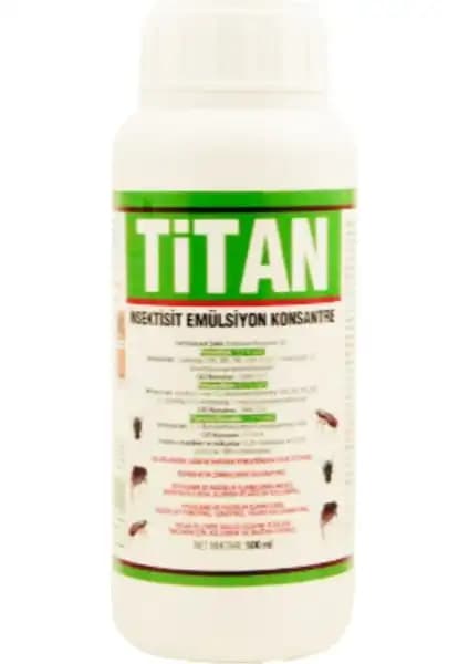 Titán Emulsiyon 500 ml: Güçlü ve Güvenilir Böcek İlacı ve Temizlik Çözümü