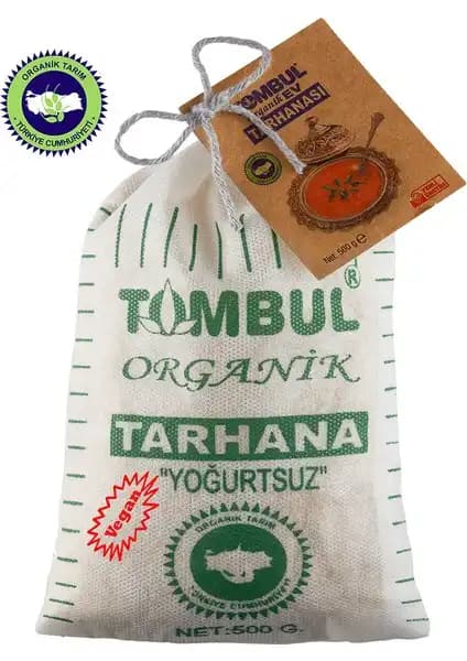 Tombul Yoğurtsuz Organik Tarhana: Vegan ve Sağlıklı Tarifler İçin İdeal Alternatif