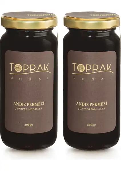 Toprak Doğal Andız Pekmezi 2'li Set: Sağlıklı ve Katkısız Doğal Meyve Pekmezi
