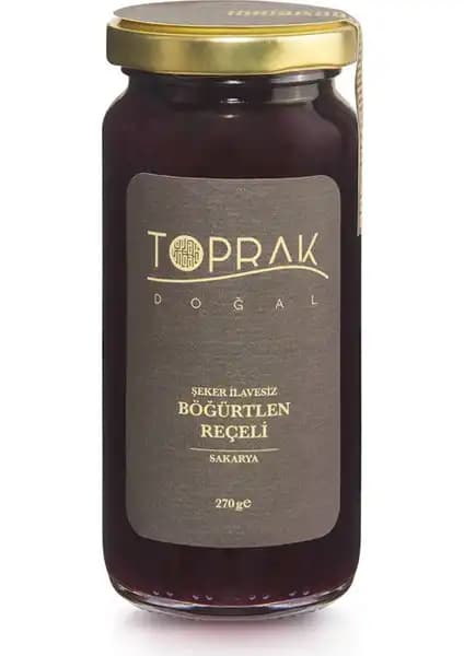Toprak Doğal Böğürtlen Reçeli: Sağlıklı ve Katkısız Geleneksel Lezzet Alternatifi