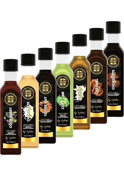 Tüfekçi Özel Deneme Paketi İçecek Aromaları ve Kaliteli Şuruplar ile Fark Yaratın