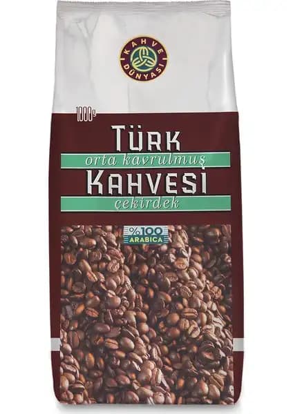 Türk Kahvesi Çekirdekleri Orta Kavrulmuş Lezzet ve Kalite İçin Uygun Seçenek