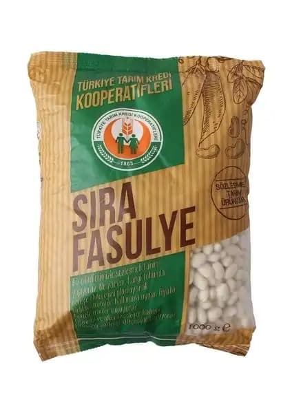 Türkiye Tarım Kredi Koop. Fasulye 1 kg doğal ve yüksek kaliteli bakliyat seçeneği