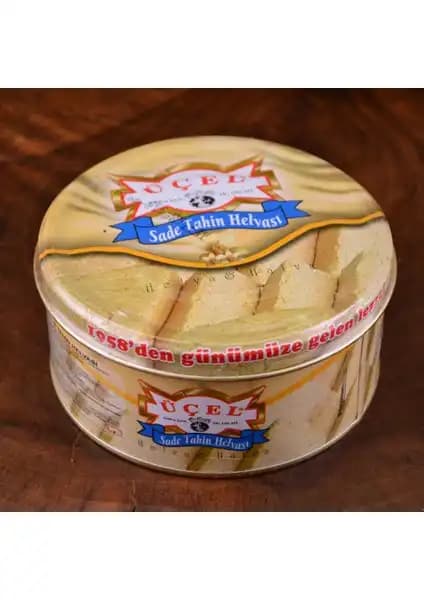 Üçel Sade Tahin Helva 830 Gr - Geleneksel ve Doğal Lezzet Sunan Sağlıklı Tatlı Alternatifi